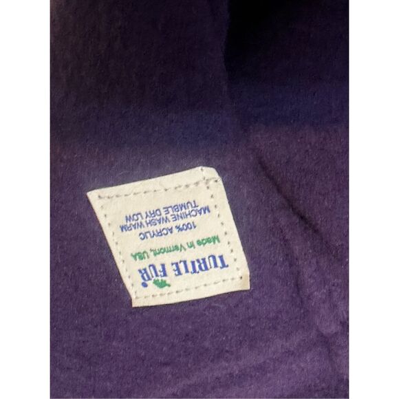 Two piece Turtle Fur Fleece The Turtle's Neck and Purple Fleece Headband Ski One - Picture 6 of 6